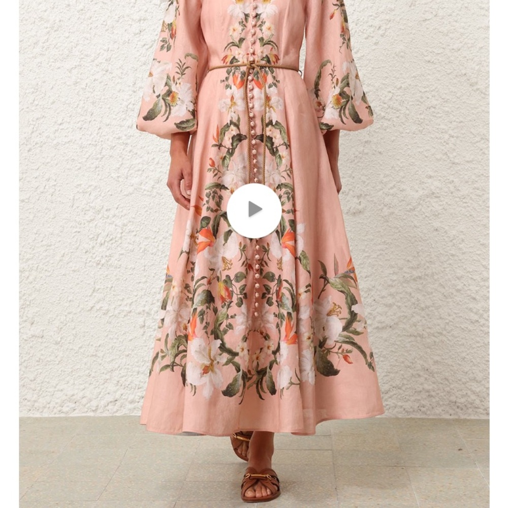 Zimmermann Lexi billow long dress